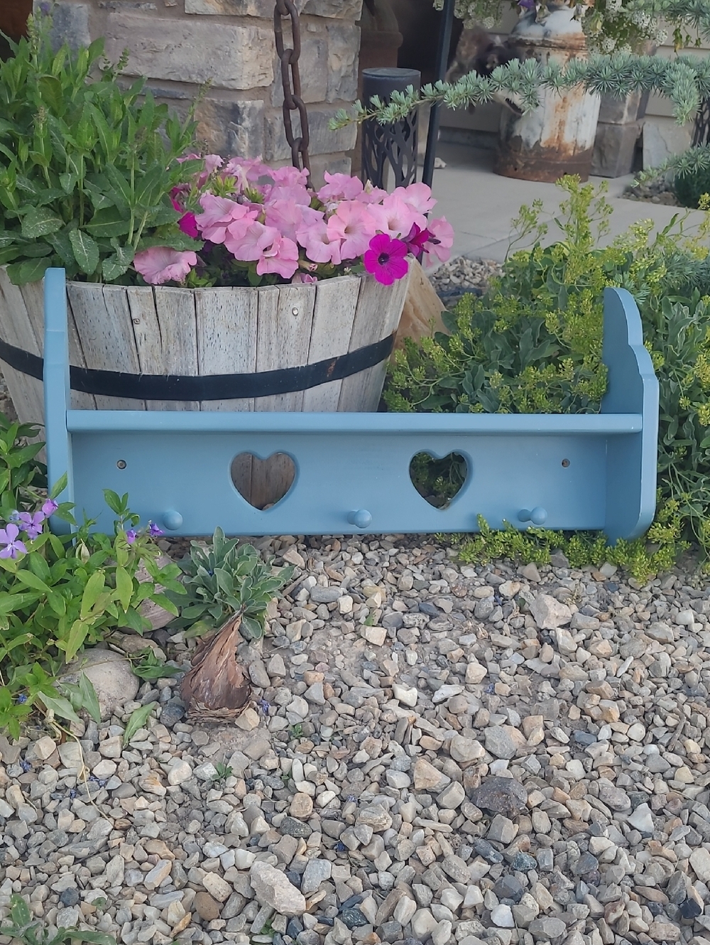 Blue Heart Shelf